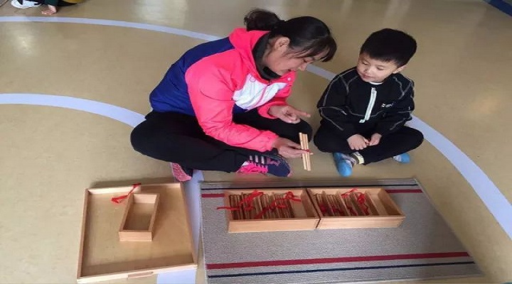 蒙特梭利教具錯誤過程控制中的標(biāo)志運(yùn)用