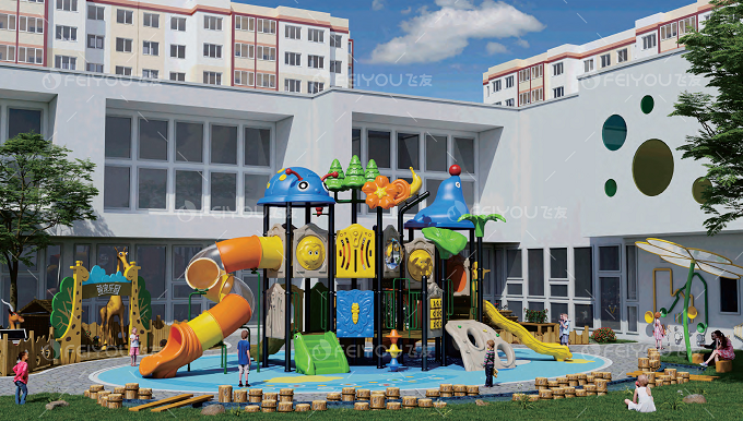 兒童友好，飛友共建丨認(rèn)識(shí)全新的兒童滑梯——塑...
