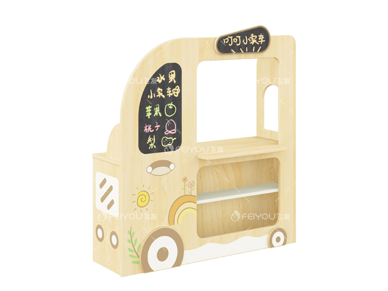 F202914妙想花園·叮叮售賣(mài)餐車(chē)-幼兒園家具