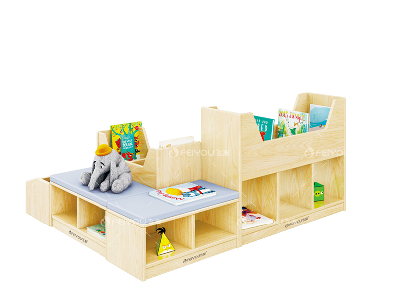 樂(lè)森林·可變化造型組合書柜-幼兒園家具